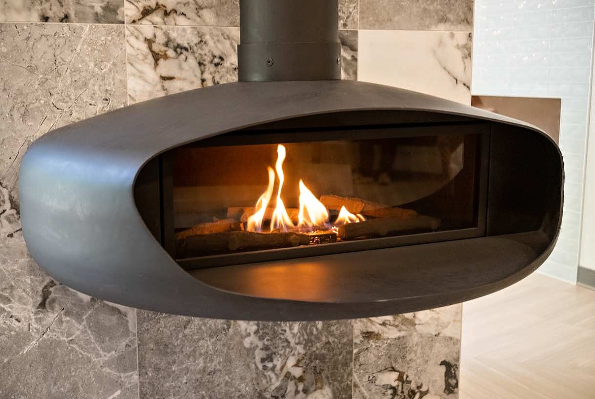 Ortal typ Oval 120 plynový krb